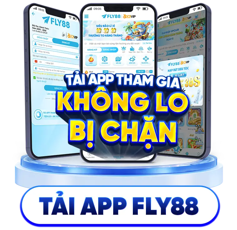 tải app fly88 mokup phone
